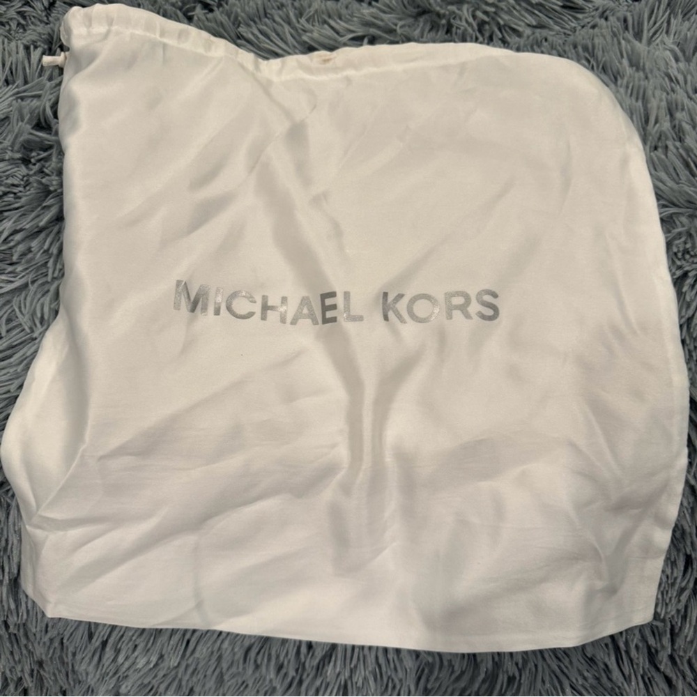 Michael Kors Teal Floral Embellished Satchel - Picture 8 of 10